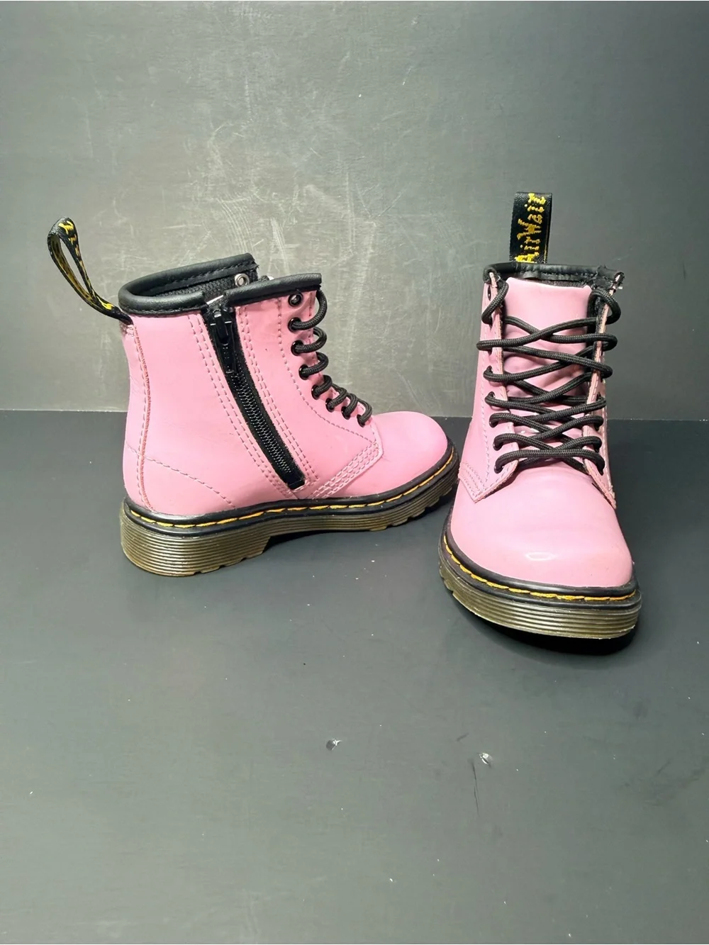 Dr. Martens 1460 T Kids Pink Patent Boots – US 7 / UK 6 / EU 23